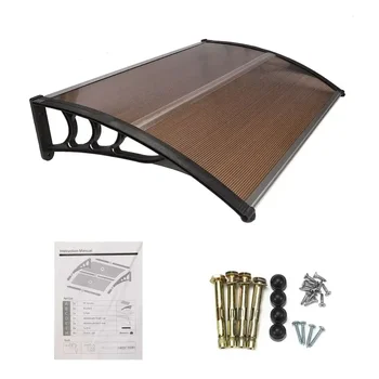 Moderne Markise Fenster Traufe Anti UV Regen Abdeckung Outdoor Terrasse Pavillons Fenster Haustür Baldachin