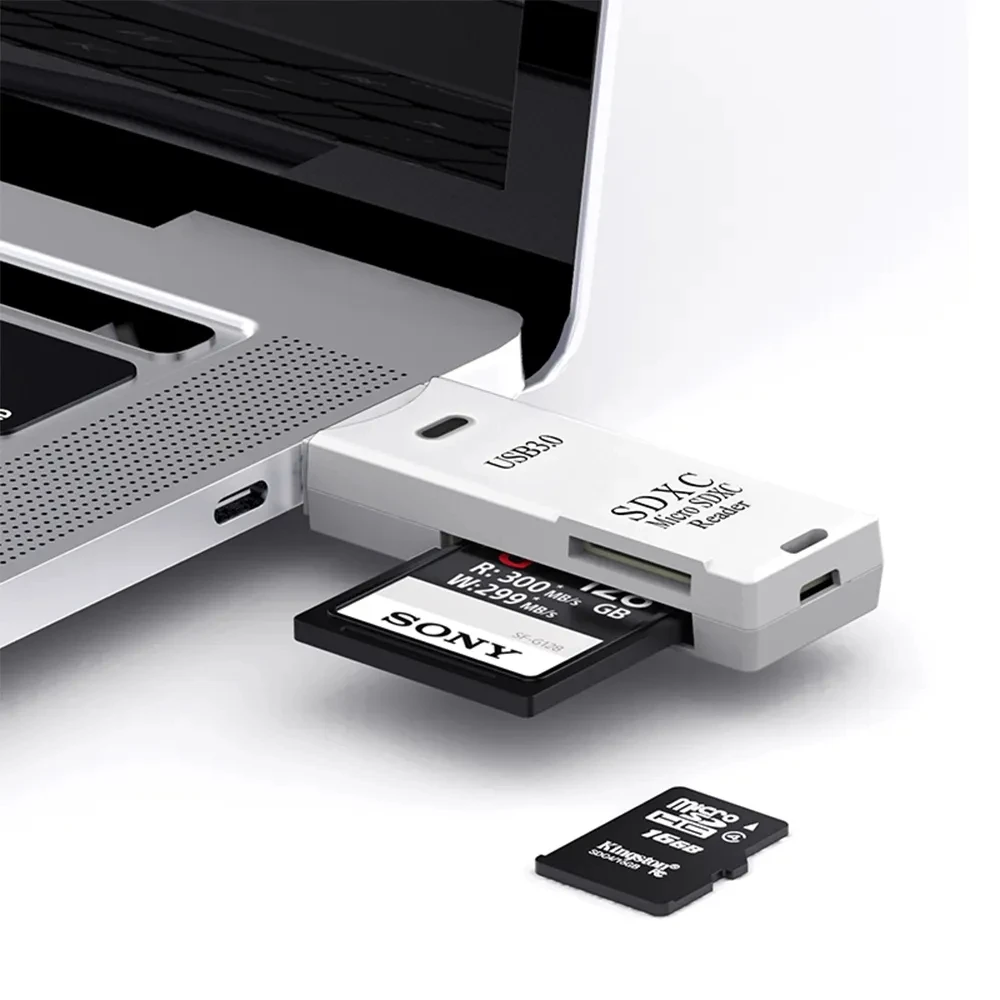 2 in 1 Kartenleser USB 3,0 Micro SD TF Kartensp eicher – Bild 6