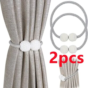 Perle Magnetische Vorhang Clip Vorhang Halter Raffhalter Schnalle Clips Hängen Ball Schnalle Raffhalter