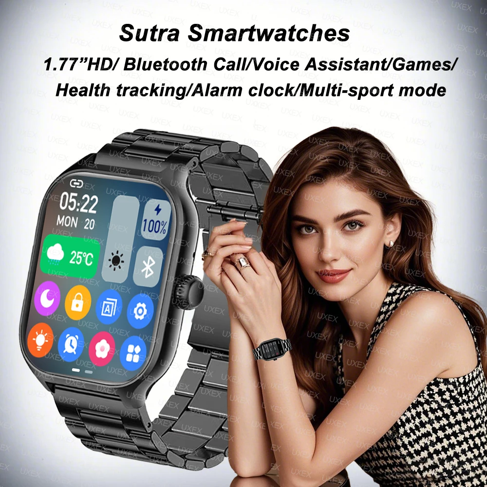 Smart Watch Plus Männer Frauen Plus Full Touch Screen Sport – Bild 2