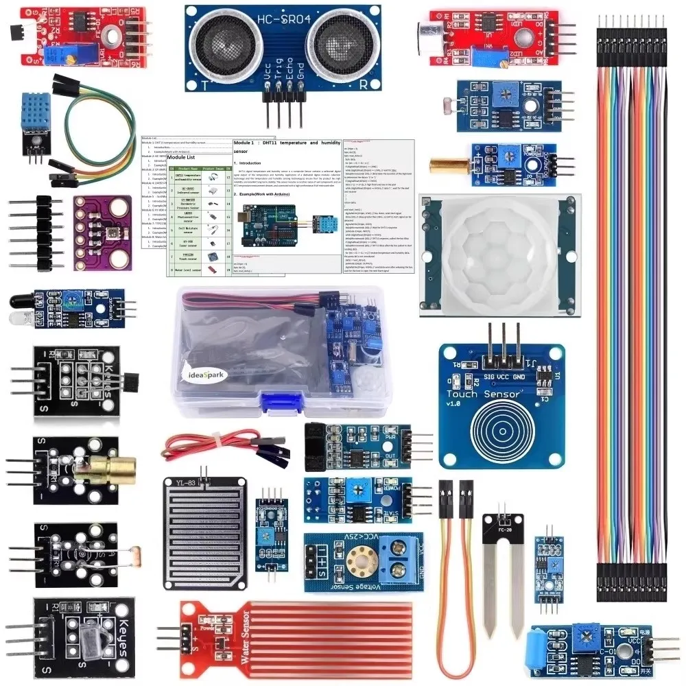 22-in-1 Sensormodul-Set für Arduino und Roboter – Bild 2
