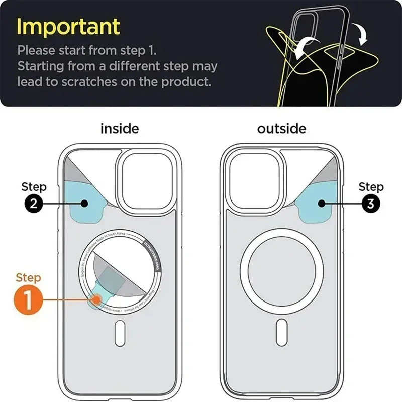Magnetische Original Klar Fall Für iPhone 17 16 15 14 13 12 – Bild 2