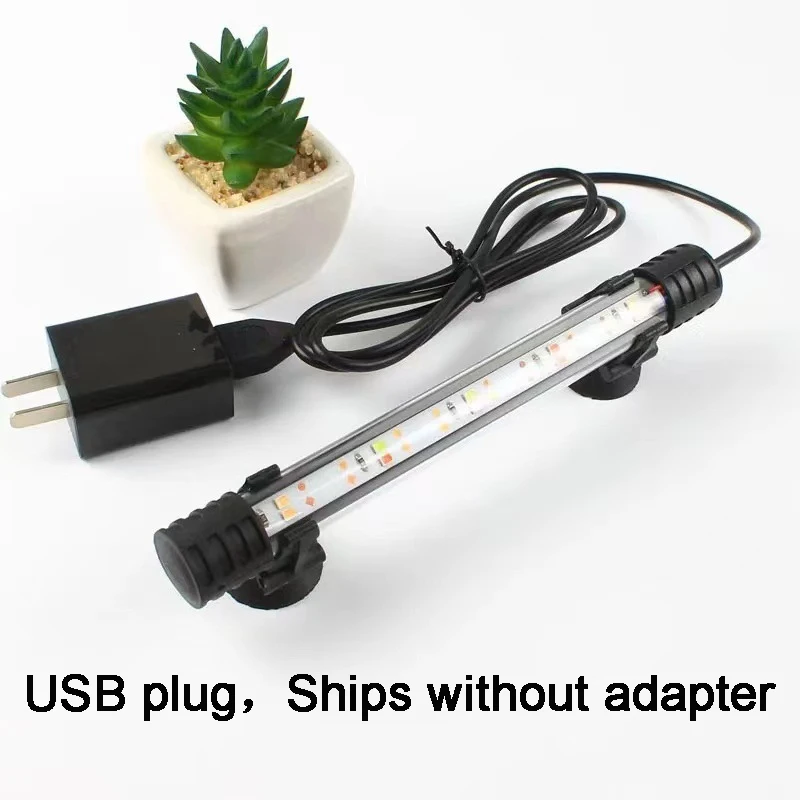18-58 cm USB Stecker Aquarium Licht LED Wasserdichte Aquarium – Bild 2