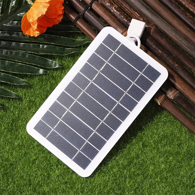 2W 5W Solarpanel mit USB wasserdicht Outdoor Wandern und – Bild 2