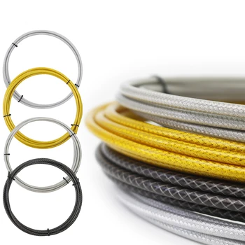 3 Meter geflochtenes Fahrradkabel Slick Lube Shift-Gehäuse Weave Bremsschlauch Schaltwerk Shifter Line Wire