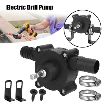 Tragbare Hausgarten Outdoor-Tool Elektrische Bohrmaschine Pumpe Diesel Öl Flüssigkeit Wasserpumpe Mini Hand