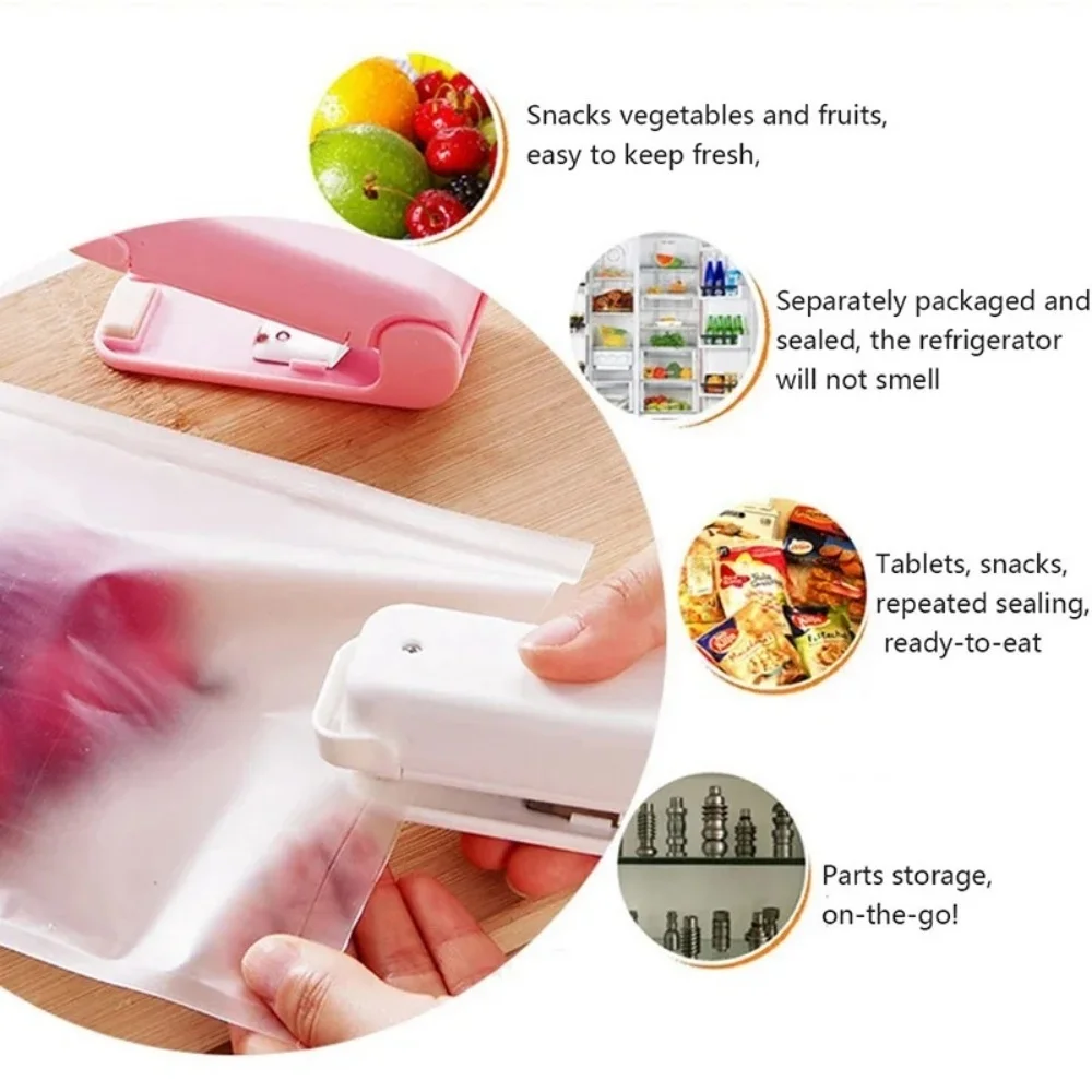1PC Snack Sealer Mini Wärme Tasche Abdichtung Maschine Paket – Bild 5