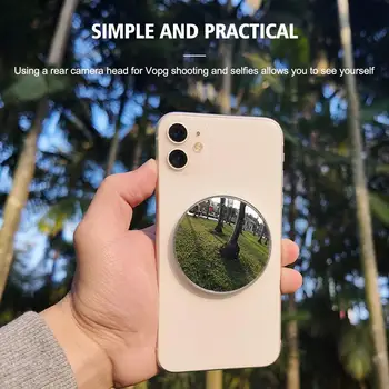 Magsafe Magnetische Konvexe Spiegel Smartphone Schönheit Spiegel Video Selfie Vlog Magnetische Spiegel