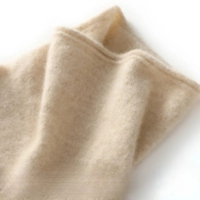 Frauen 100% Merino Wolle Ärmellose Pullover – Bild 5