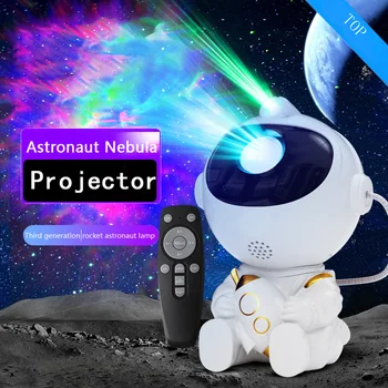LED-Sterngalaxien-Projektor, Nachtlicht, Astronaut, Sternenhimmel, Schlafzimmer, Raumdekoration