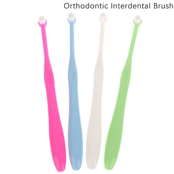 Kiefer ortho pä dische Inter dental bürste Einstrahl-Weich zähne Reinigung Zahnbürste Mundpflege-Tool kleiner