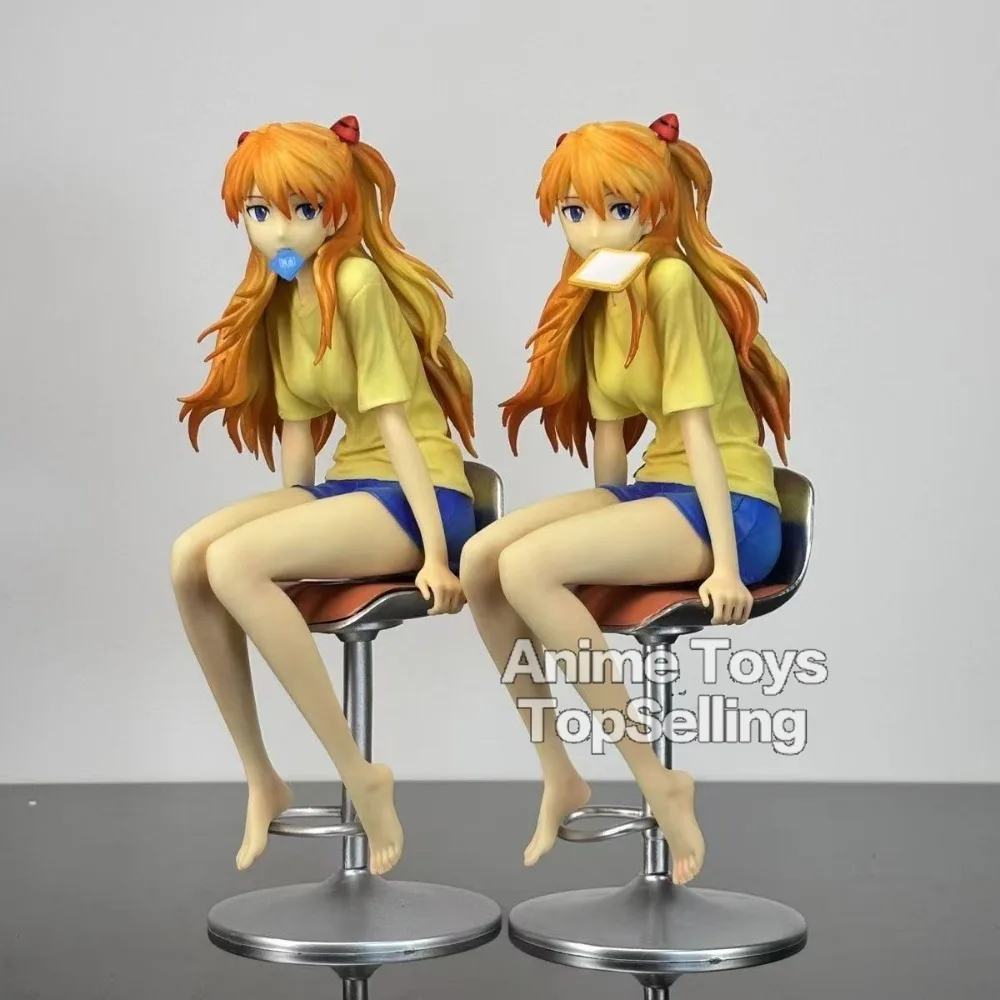 22 cm Anime New Century Evangelion Figur Asuka Langley Soryu – Bild 3