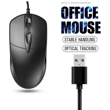 USB Optische Verdrahtete Maus Laptop Home Office Maus Anti Slip Roller 3D 1200DPI Spiel Mause Computer Zubehör