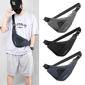 Sling Brust Tasche Kleine Schulter Tasche Mann Messenger Tasche Junge Mini Reise Umhängetasche Anti Diebstahl