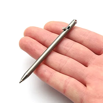 Tragbarer Mini-Titan-Stift, EDC-Gadget, Outdoor-Persönlichkeit, kreativer Unterschriftenstift