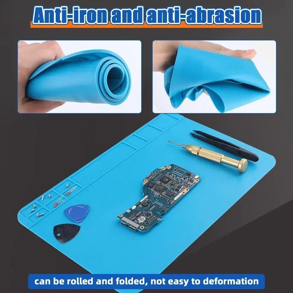 ESD Wärmedämmung Löten Matte Computer Telefon Reparatur Tool – Bild 5