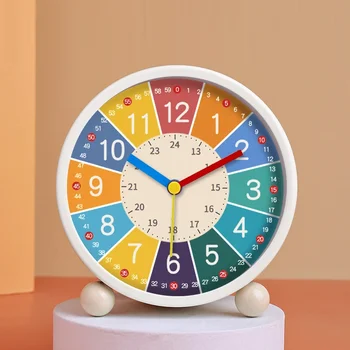 Frühen Lernen Desktop Wecker Kinder Wake Up Wecker Wohnzimmer Schlafzimmer Stille Desktop Uhr