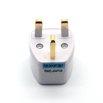 Universeller UK-Steckeradapter für USA, Europa, US/AU/DE/EU auf UK-Stecker, Wechselstrom-Standard