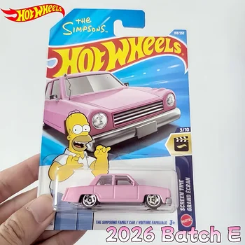 Hot Wheels 2026 E 1/64 Mainline Serie Case Simpsons Pagani Audi Mazda Dodge Sammlerstück