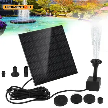 Mini-Solar-Brunnenpumpe, 1,2 W Power Board Kit, Solarpanel-Wasserpumpe für Garten, Pool, Brunnen