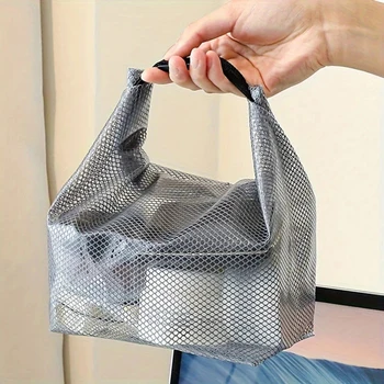 Wasserdichte Aufbewahrungstasche mit Kordelzug, Unisex-Schwimm-Kulturtasche mit großem Fassungsvermögen