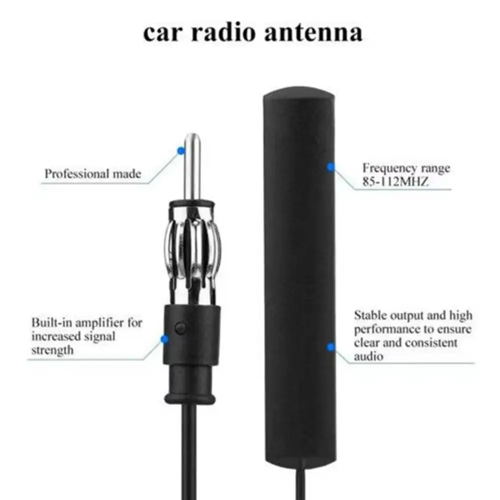 Auto Radio FM Antenne Universal Auto Länge Signal Amp – Bild 2