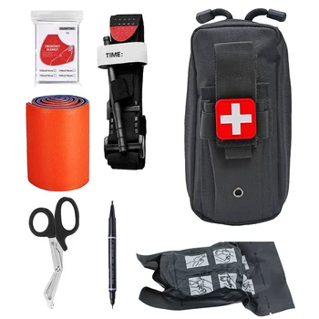 Ausrüstungen medizinische Tasche Erste-Hilfe-Überlebens kit Tourniquet Tasche Camping zubehör für die Notfall