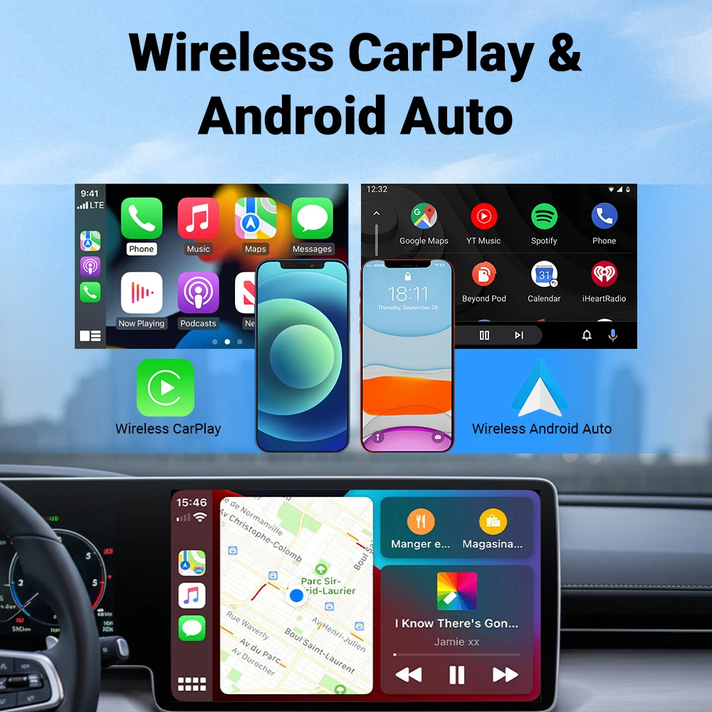 Kabelloser CarPlay-Adapter für iPhone - Mini Plug & Play – Bild 3