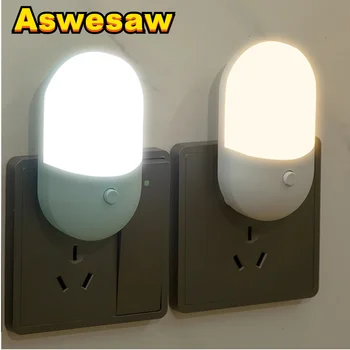 Nachttischlampe Nachtlicht EU US Stecker LED-Nachtlicht AC220V Schlafzimmerlampe Geschenk für Kinder Niedliche