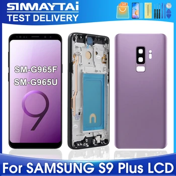 S9 Plus für Samsung Getestet S9+ G965F G965U G965W G9650 G965U1 LCD-Display Touchscreen Digitizer Baugruppe