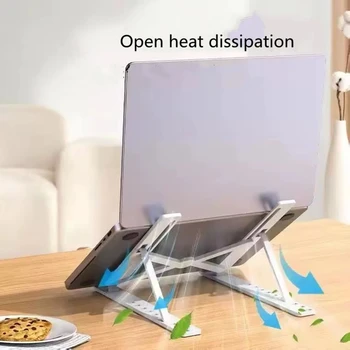 Faltbarer Laptop-Ständer Kühlender Notebook-Halter Verstellbare Ergonomische Laptop-Unterstützung