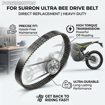 Surron Ultra Bee Antriebsriemen HTD 640-8M Elektrisches Dirtbike Offroad-Motorrad Motocross Getrieberiemen