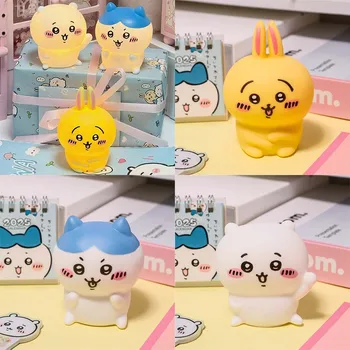Nette Chikawa Kawaii Schlafzimmer Desktop Dekoration Hachiware Usagi Cartoon Vinyl Puppe Nachtlicht Leuchtende