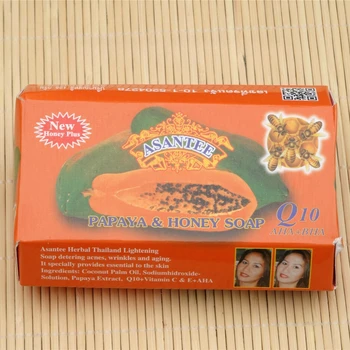 Thailand ASANTEE Papaya-Honig-Naturpflanzenextrakt, mild und nicht reizend, geeignet für alle Hauttypen