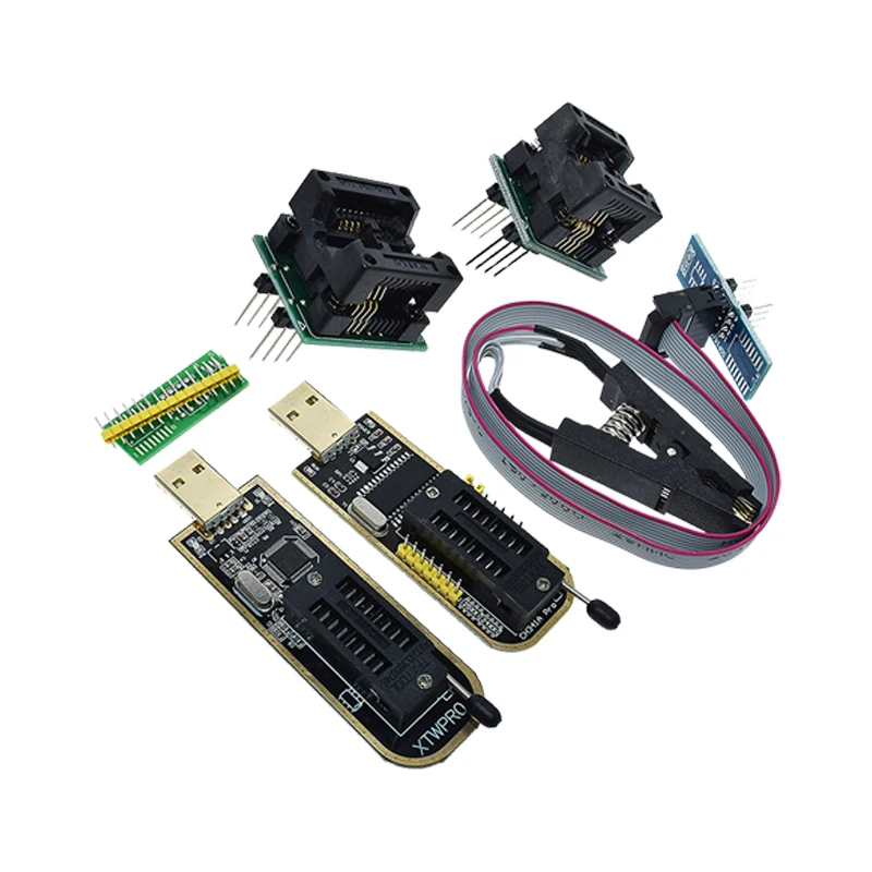 CH341A USB-Programmer-Kit mit SOIC8-Clip, SPI-Flash/EEPROM – Bild 3