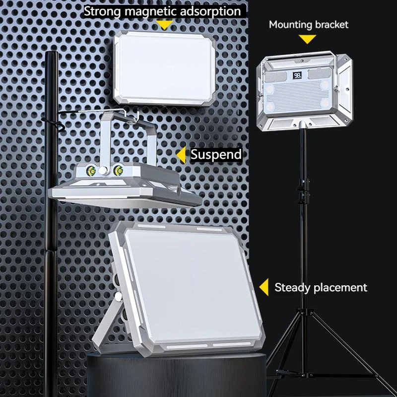 LED Camping Zelt Licht wiederauf ladbare Suchscheinwerfer – Bild 4