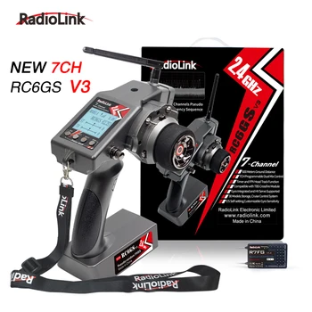 Radiolink RC6GS V3 2,4 G 7-Kanal-Funksender mit R7FG-Empfänger, Gyro-Telemetrie im Lieferumfang enthalten