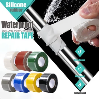 Mehrzweck-wasserdichtes selbstverschweißendes Silikonband, für die Reparatur von Lecks