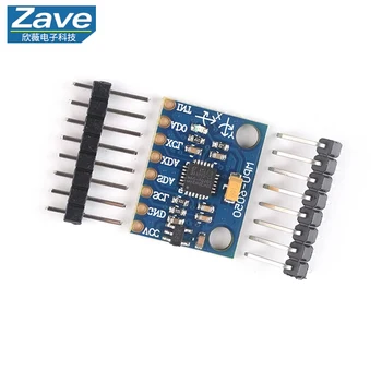 GY-521 MPU6050 6DOF 3-Achsen-Gyroskop + 3-Achsen-Beschleunigungssensor-Modul mit I2C-Schnittstelle für Arduino