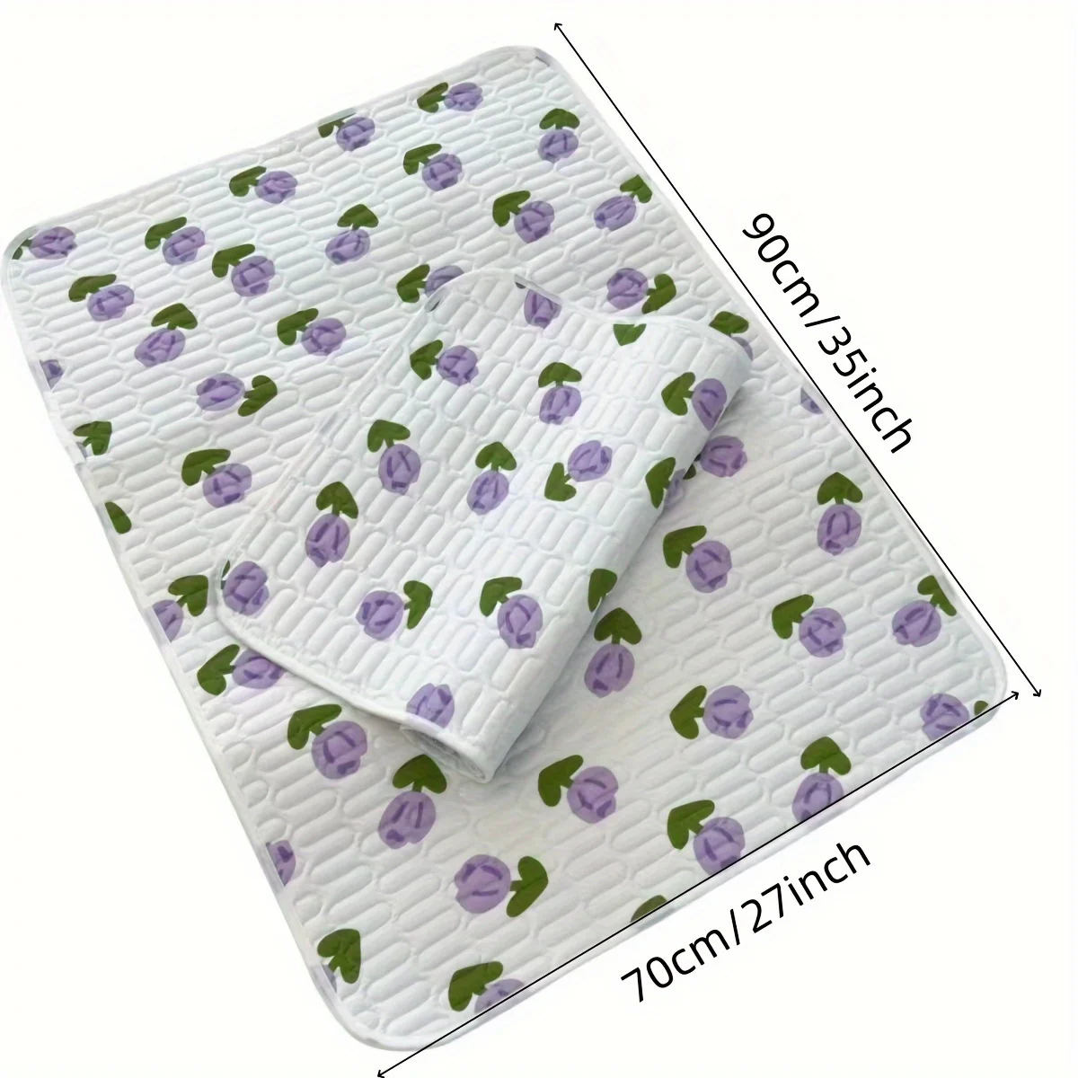1 Stück gesteppte Urinal-Pad, Bettschutz, rutschfest – Bild 4