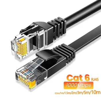 Geschirmtes Cat 6 Netzwerkkabel RJ45, 1000 Mbit/s, für PC und Konsole