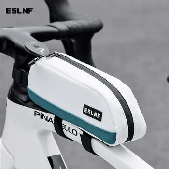 ESLNF Fahrrad-Oberrohrtasche, tragbar, Radfahren, Vorderrahmen, Dreieckstasche, leichte Fahrradtasche, MTB
