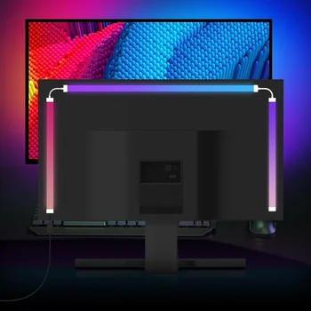 Smart Ambient PC Display Sync Computer Monitor Hintergrundbeleuchtung LED Streifen Licht RGB Farbe DIY Spiel