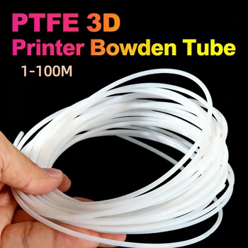 PTFE-Schlauch für 3D-Drucker 1,75 mm Innendurchmesser 2,5 mm Außendurchmesser 4 mm