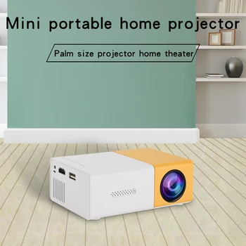 Der tragbare Mini-HD-Projektor YG300 eignet sich für Heim-, Außen- und tragbare Projektoren, die USB-, HDMI