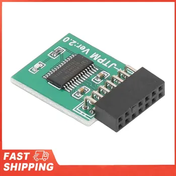 14-polige LPC-Schnittstelle, TPM-Modulplatine für MSI TPM 2.0-Modul, starke Verschlüsselung für Win11, grün