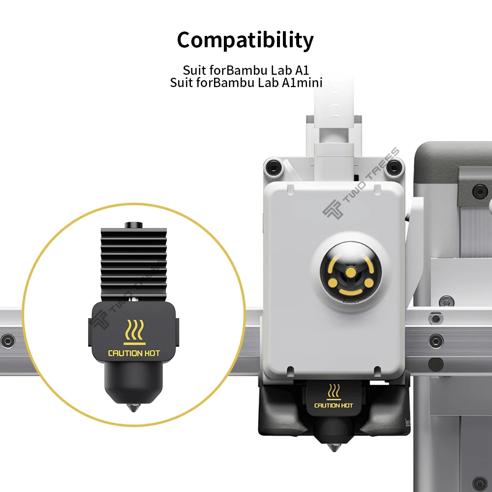 Für Bambu Lab A1 Mini All-in-One Hotend Kit, gehärtete – Bild 4