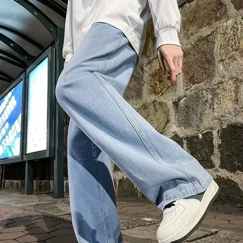 Neue Streetwear Lose Jeans Männer Koreanischen Stil, Mode – Bild 5