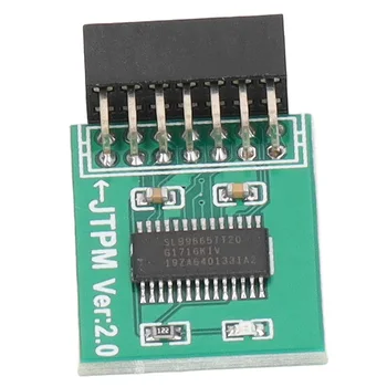MSI Grünes LPC-14-Pin TPM-Sicherheitsmodul, Geeignet für Windows 11 Upgrade-Tests