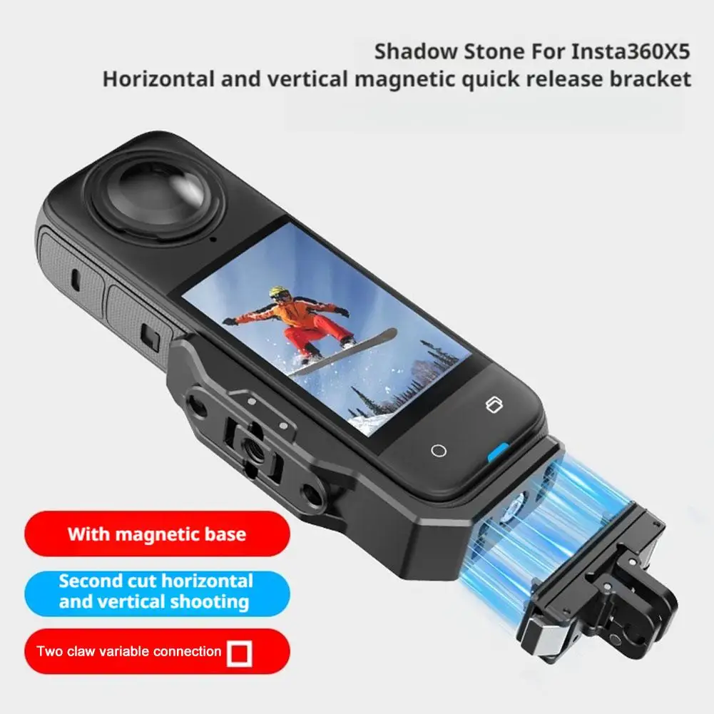 Magnetischer Halterungsadapter für Insta360X5/4 horizontale – Bild 4